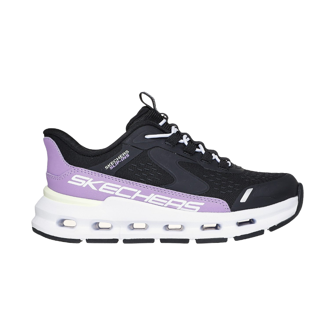 ZAPATILLAS URBANAS SKECHERS GLIDE-STEP + JUVENIL | 303654L-BKPR