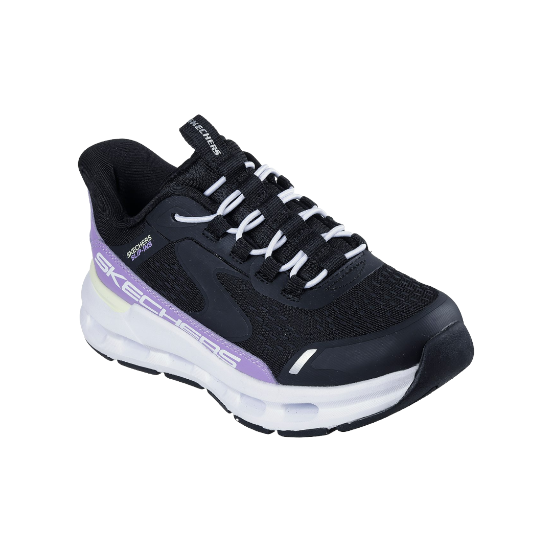 ZAPATILLAS URBANAS SKECHERS GLIDE-STEP + JUVENIL | 303654L-BKPR