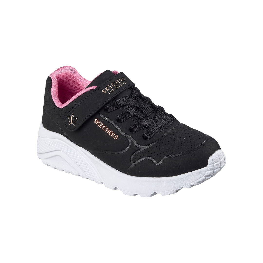 ZAPATILLAS URBANAS SKECHERS UNO LITE INFANTIL | 310429L-BKRG