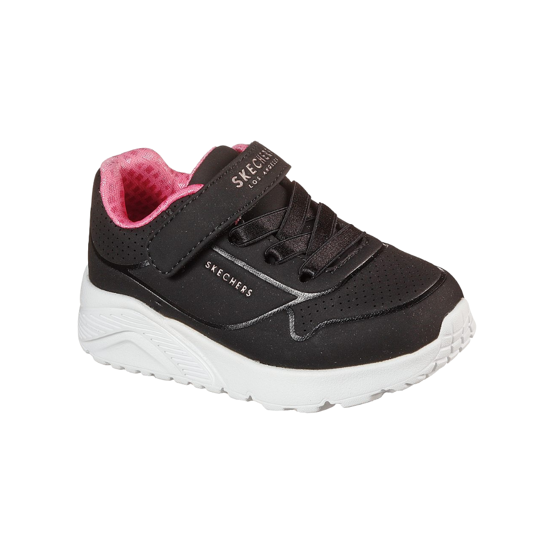 ZAPATILLAS URBANAS SKECHERS UNO LITE INFANTIL | 310451N-BKRG|