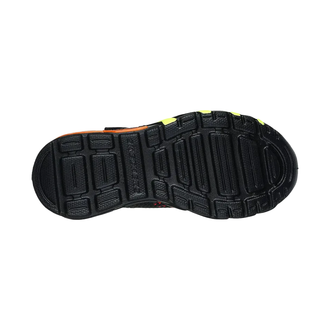 ZAPATILLAS URBANAS SKECHERS S-LIGHTS FLEX GLOW BOLT INFANTIL | 400138L-BKRD