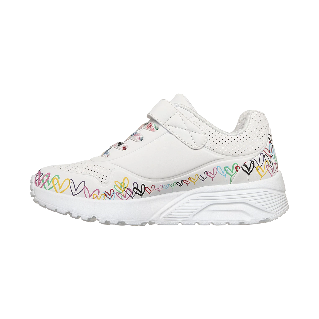 ZAPATILLAS URBANAS SKECHERS UNO LITE HEART CRAZE JUVENIL | 314089L-WMLT