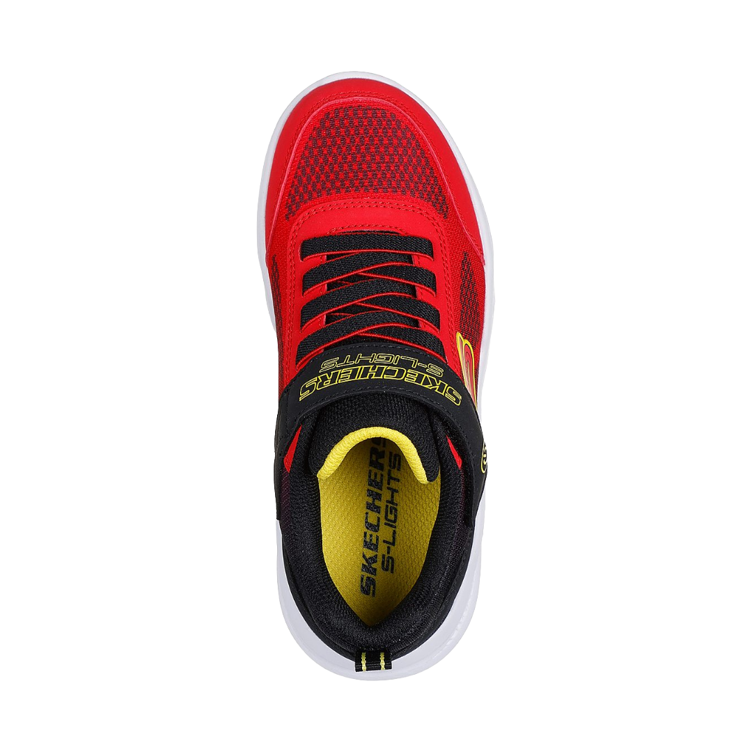 ZAPATILLAS URBANAS SKECHERS METEOR LIGHTS INFANTIL | 401495L-RDBK