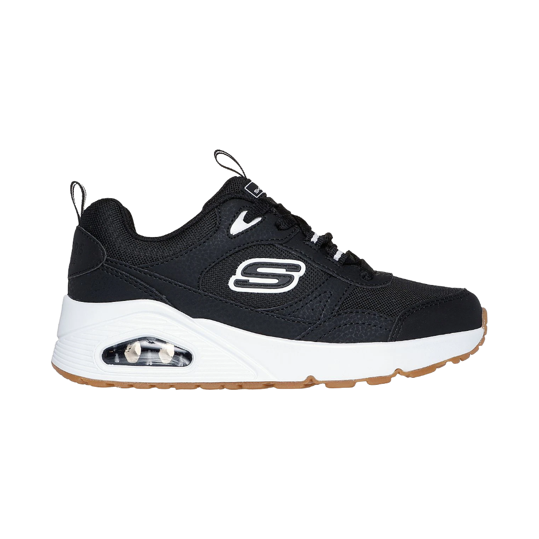 ZAPATILLAS URBANAS SKECHERS UNO RETRO GROOVE JUVENIL | 403659L-BLK