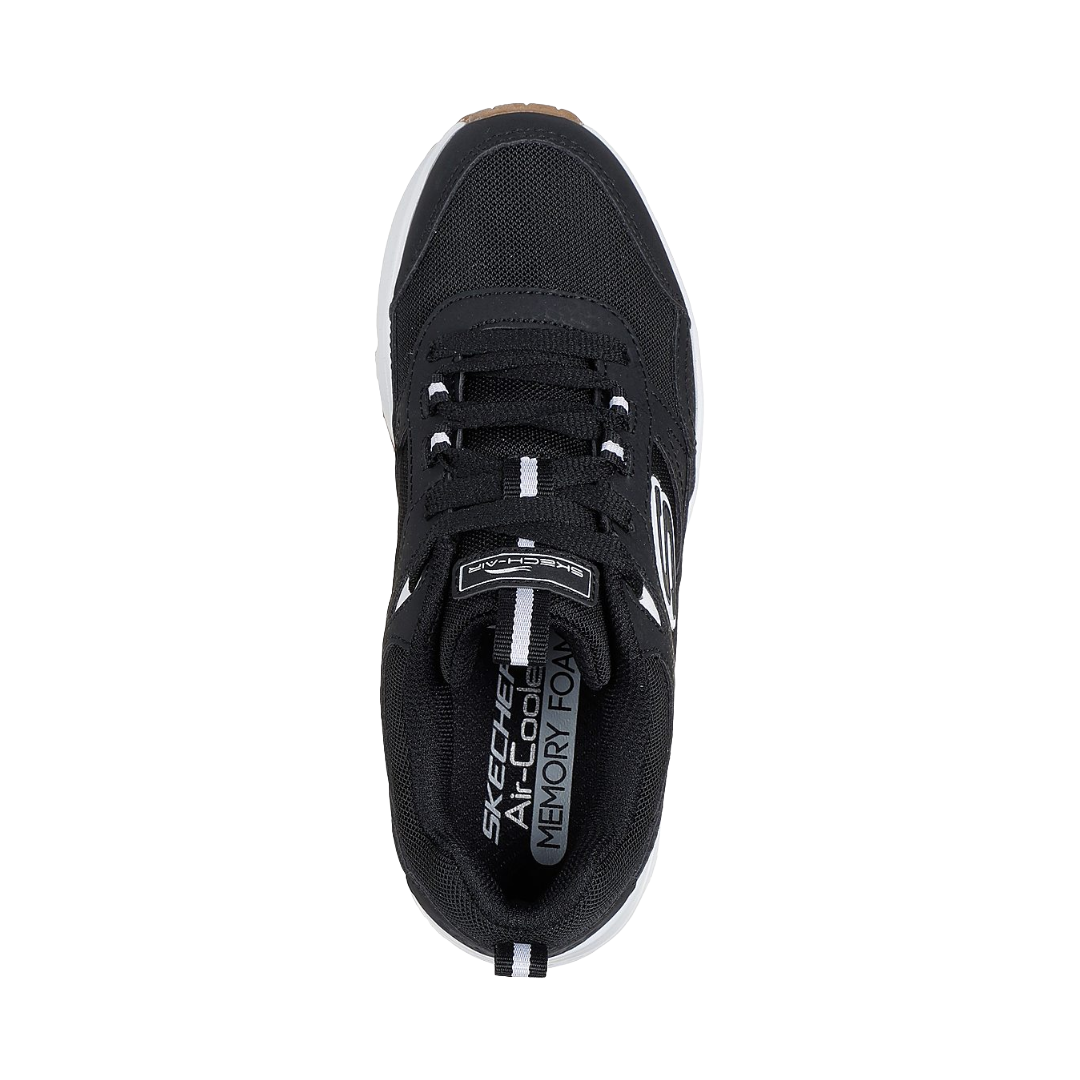 ZAPATILLAS URBANAS SKECHERS UNO RETRO GROOVE JUVENIL | 403659L-BLK