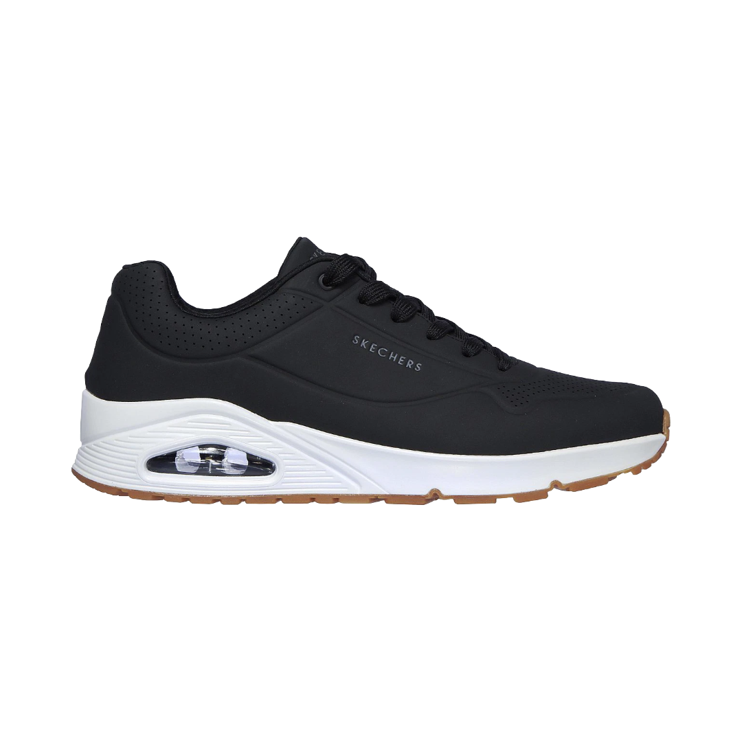ZAPATILLAS URBANAS SKECHERS UNO STAND HOMBRE | 52458-BLK