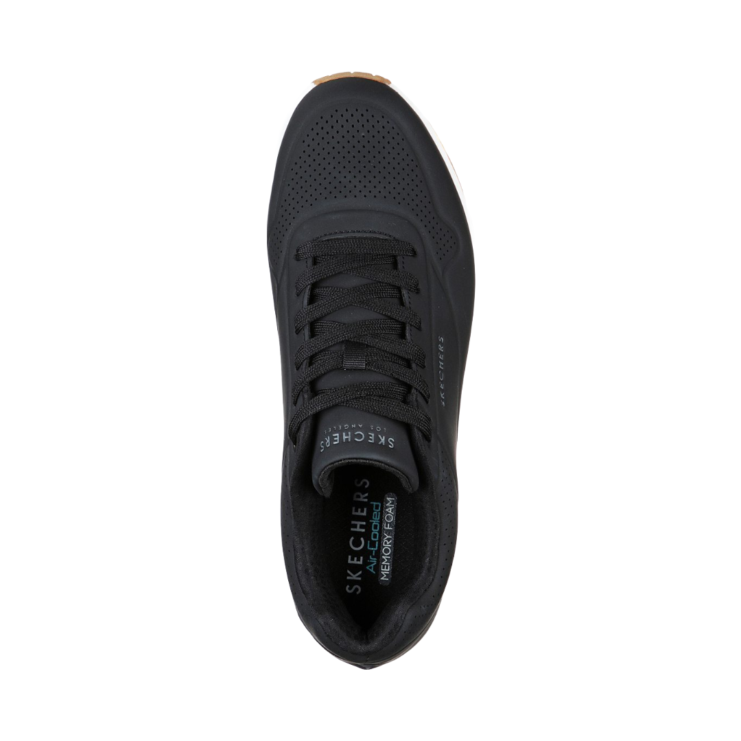 ZAPATILLAS URBANAS SKECHERS UNO STAND HOMBRE | 52458-BLK