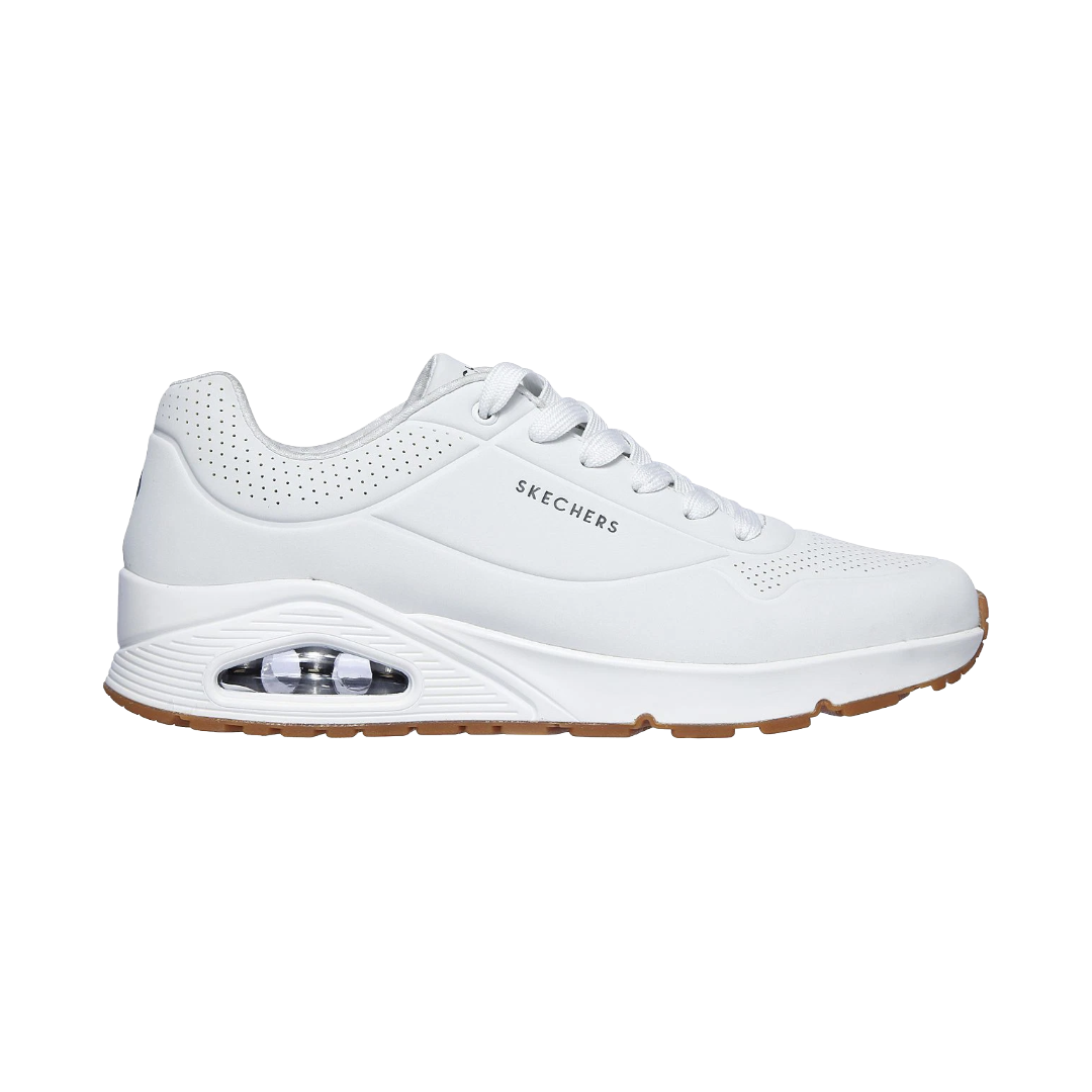 ZAPATILLAS URBANAS SKECHERS UNO STAND HOMBRE | 52458-WHT