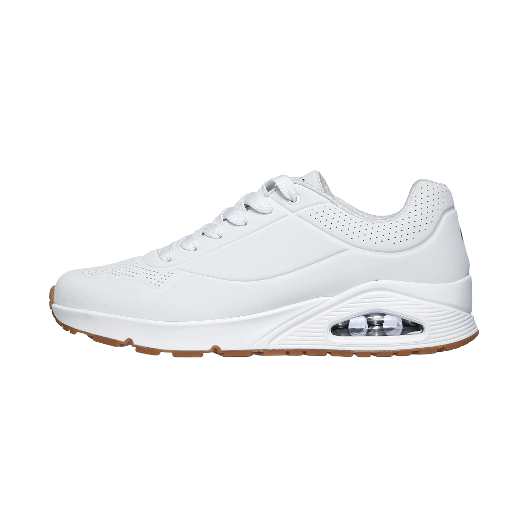 ZAPATILLAS URBANAS SKECHERS UNO STAND HOMBRE | 52458-WHT