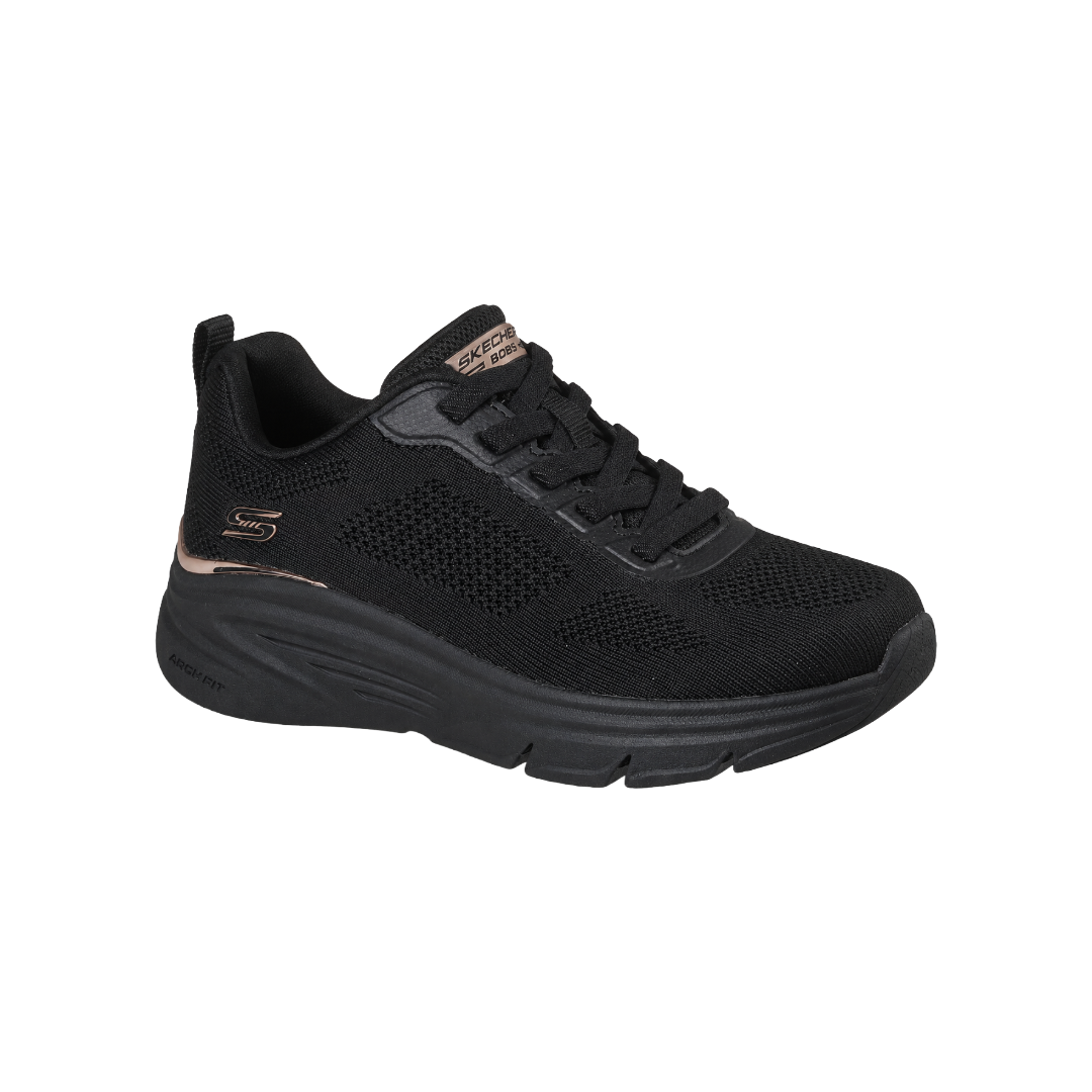 ZAPATILLAS URBANAS SKECHERS BOBS ARCH FIT ELEV8 MUJER | 117720-BBK