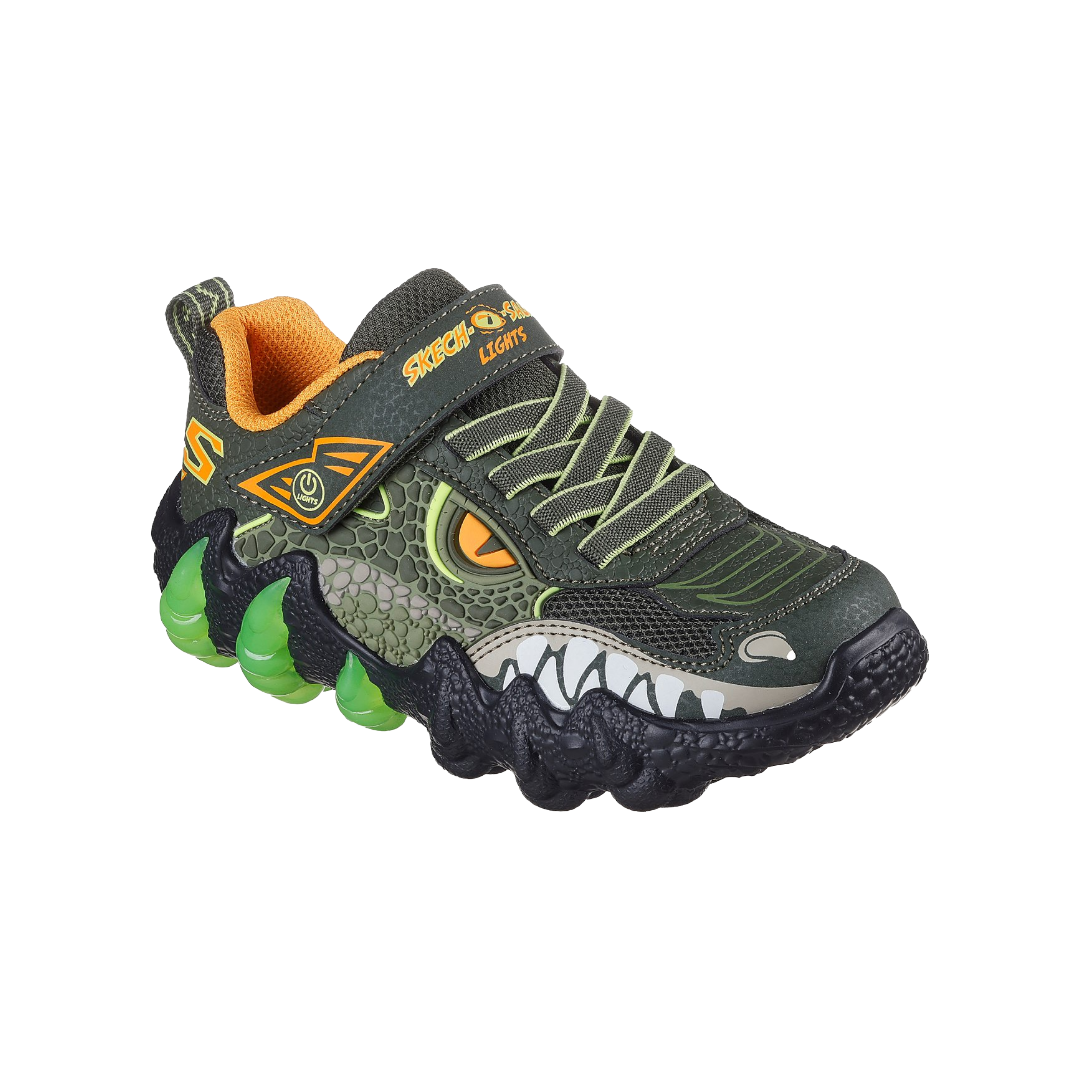 ZAPATILLAS URBANAS SKECHERS SAURUS LIGHT INFANTIL | 400121L-OLV