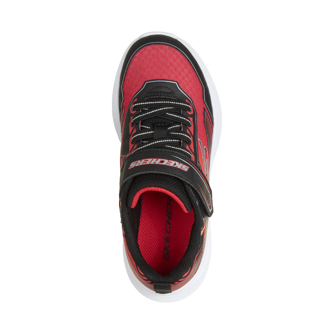 ZAPATILLAS URBANAS SKECHERS MICROSPEC VELOCITY GRID DRIFT INFANTIL | 404127L-BKRD