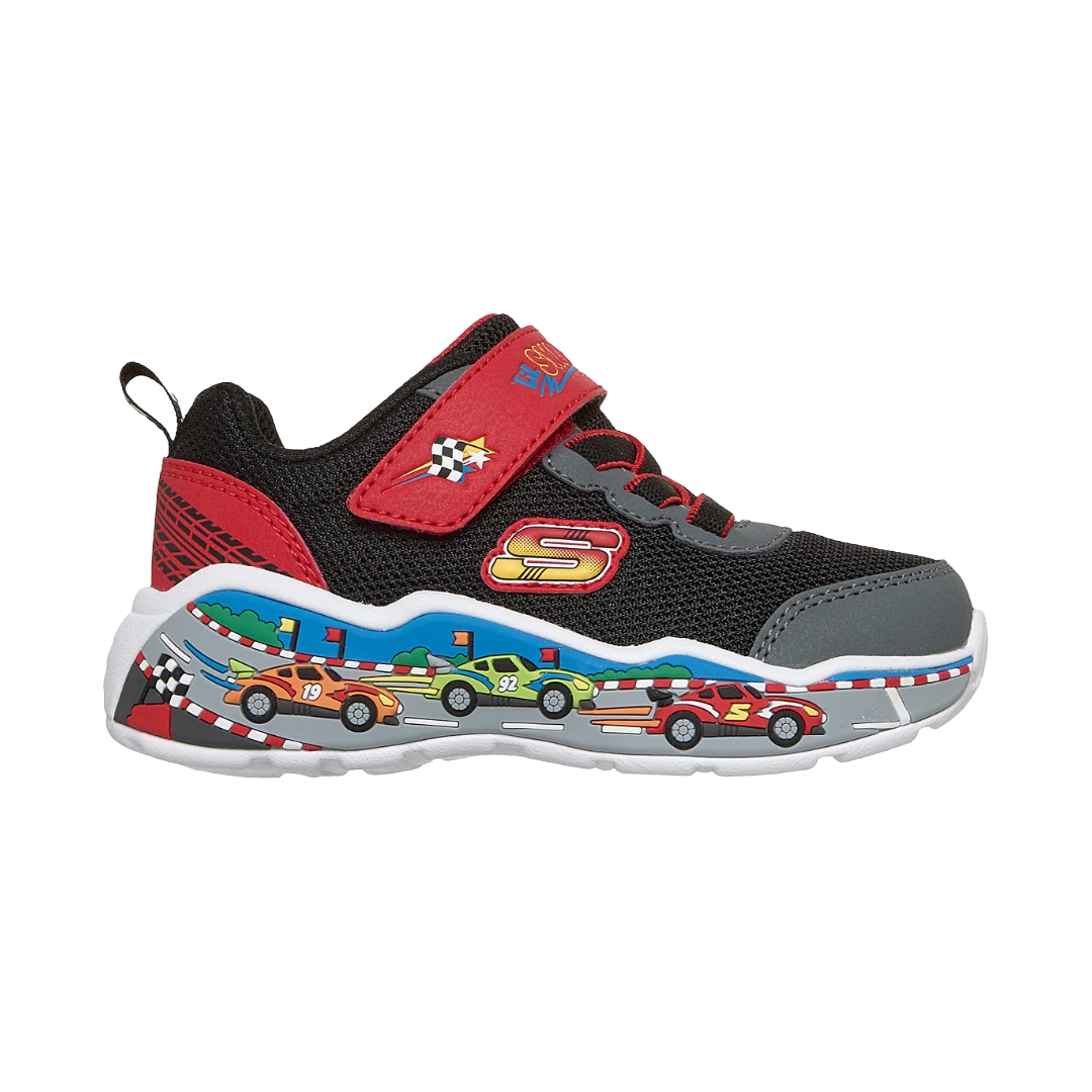 ZAPATILLAS URBANAS SKECHERS PLAY SCENE BEBÉS | 407312N-BKRD
