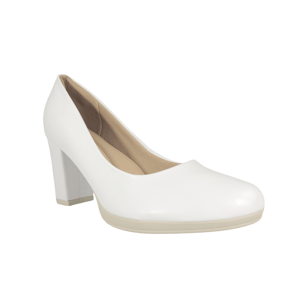 ZAPATOS FORMALES PICCADILLY BLANCO MUJER | PI - 13018500000406 PICCADILLY 35 CL / 22.9 CM - CalzadosPaola