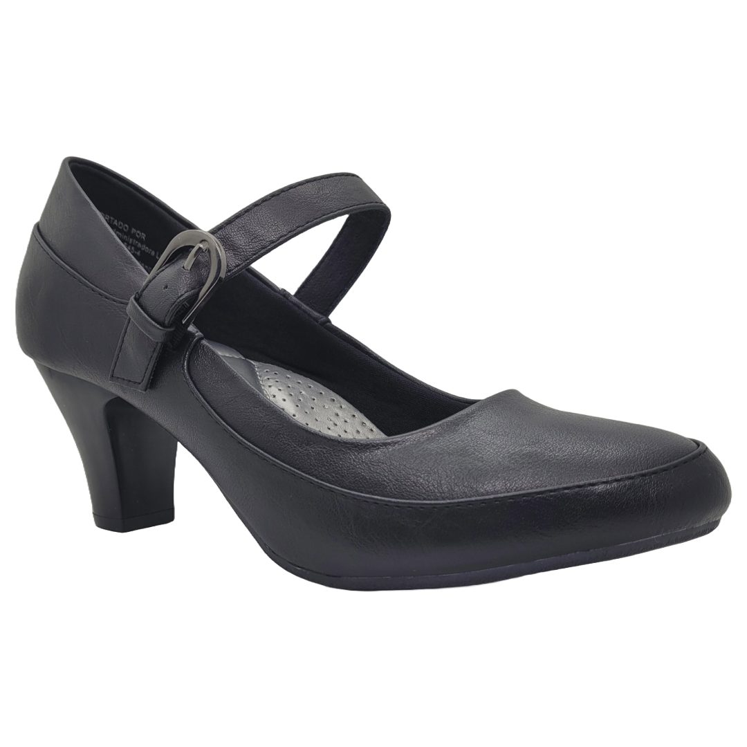 ZAPATOS DE TACÓN NEW WALK NEGROS | A30 - 11 - 90B NEW WALK 40 - CalzadosPaola