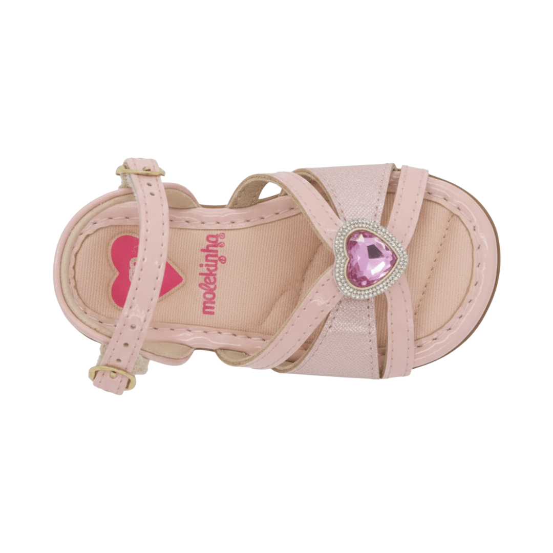 SANDALIAS MOLEKINHA ROSADAS (BEBÉS) | 2112.678.26652 - 78276 MOLEKINHA 25 - CalzadosPaola