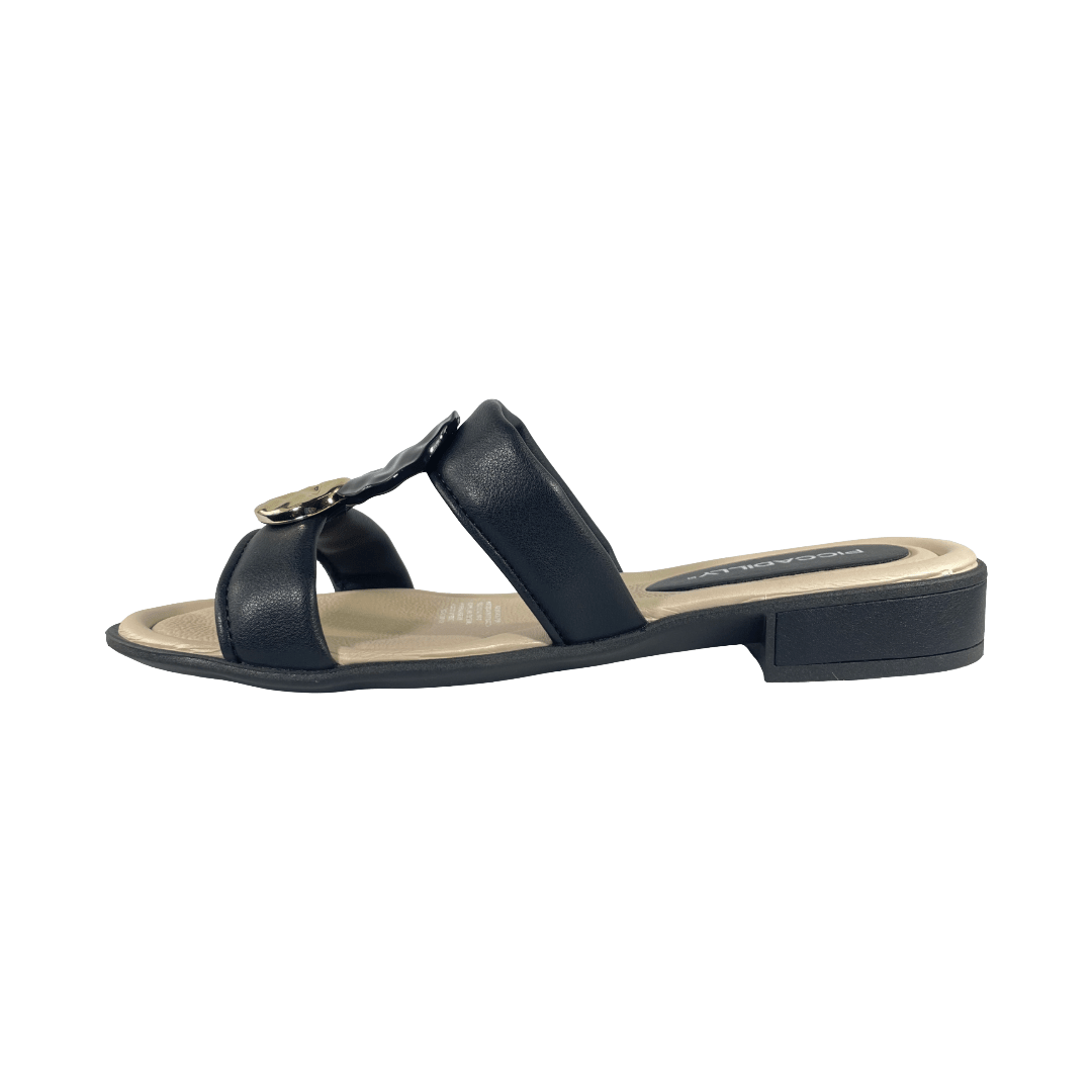 SANDALIAS PICCADILLY NEGRO CASUAL MUJER VU5625T PICADELLY 34 - CalzadosPaola