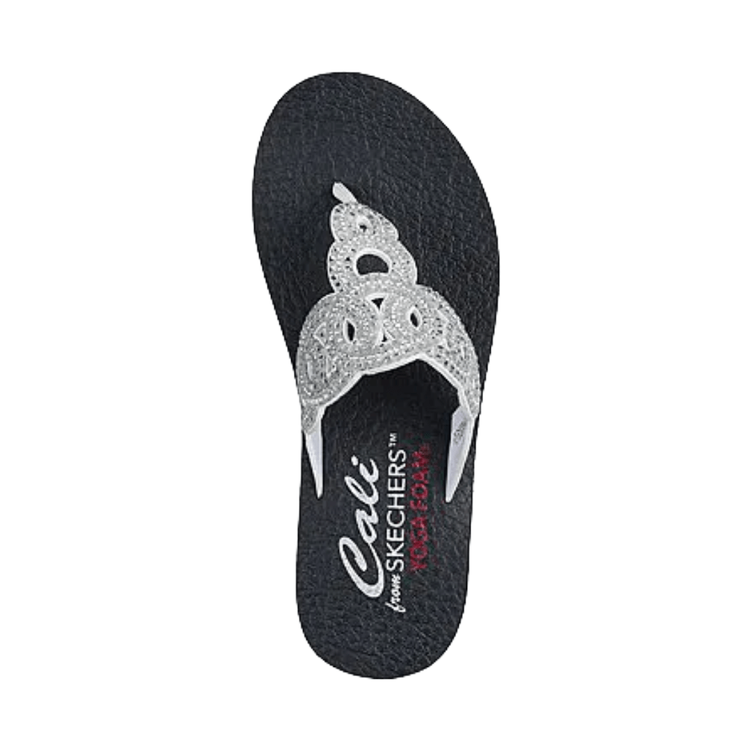 SANDALIAS SKECHERS GLAMOUR MUJER 120050 - WHT SKECHERS 35 - CalzadosPaola