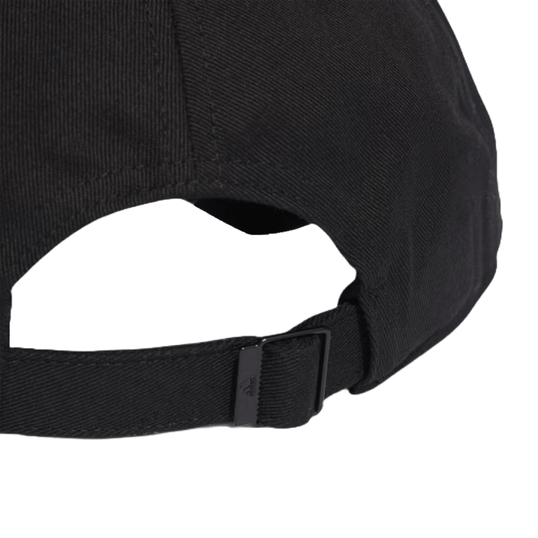 GORRA JOCKEY BÉISBOL ADIDAS 3 TIRAS SARGA DE ALGODÓN NEGRO | IB3242 ADIDAS L - CalzadosPaola