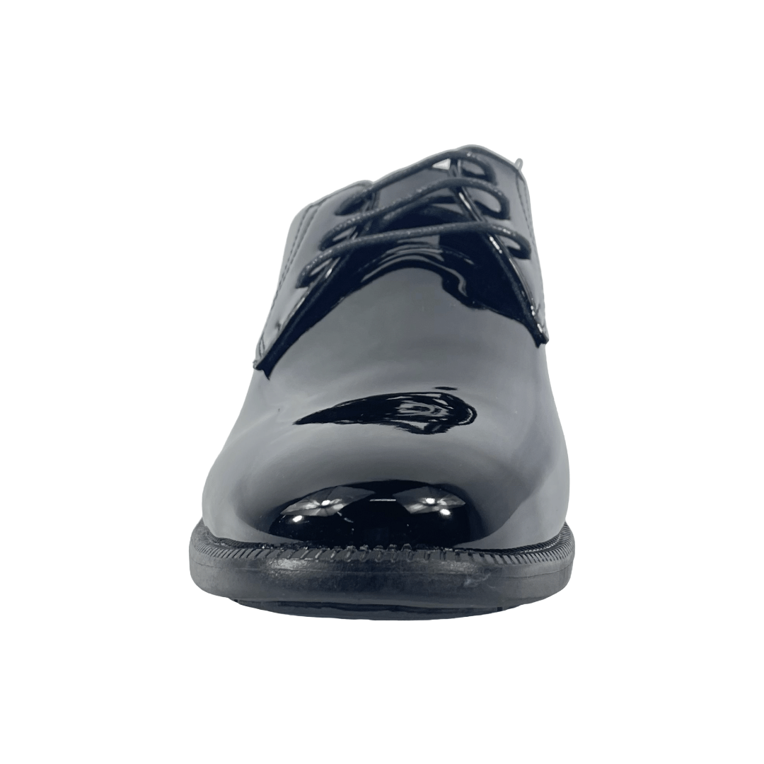 ZAPATOS FORMALES UNISPORT NEGRO CHAROL INFANTIL | 9013 - 20 UNISPORT 28 - CalzadosPaola