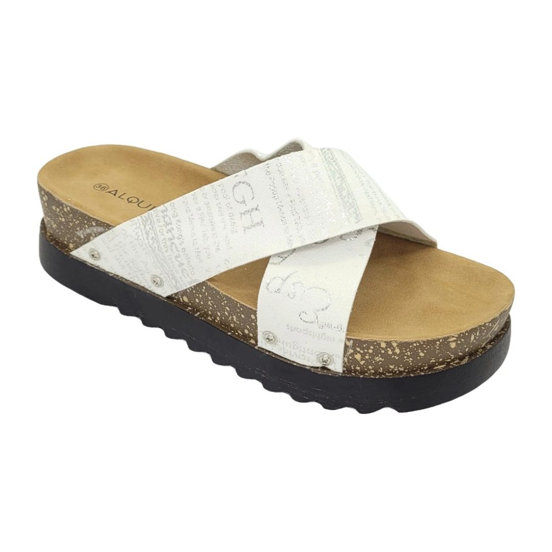 SANDALIAS ALQUIMIA MASATO BLANCO 3640 ALQUIMIA 40 - CalzadosPaola