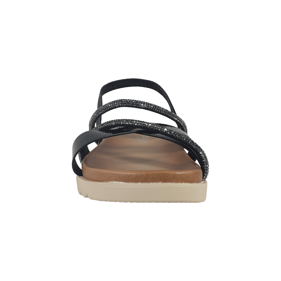 SANDALIAS HUALUNAOTE NEGRO MUJER | ZX1577 HUALUNAOTE 36 CL / 23.9 CM - CalzadosPaola
