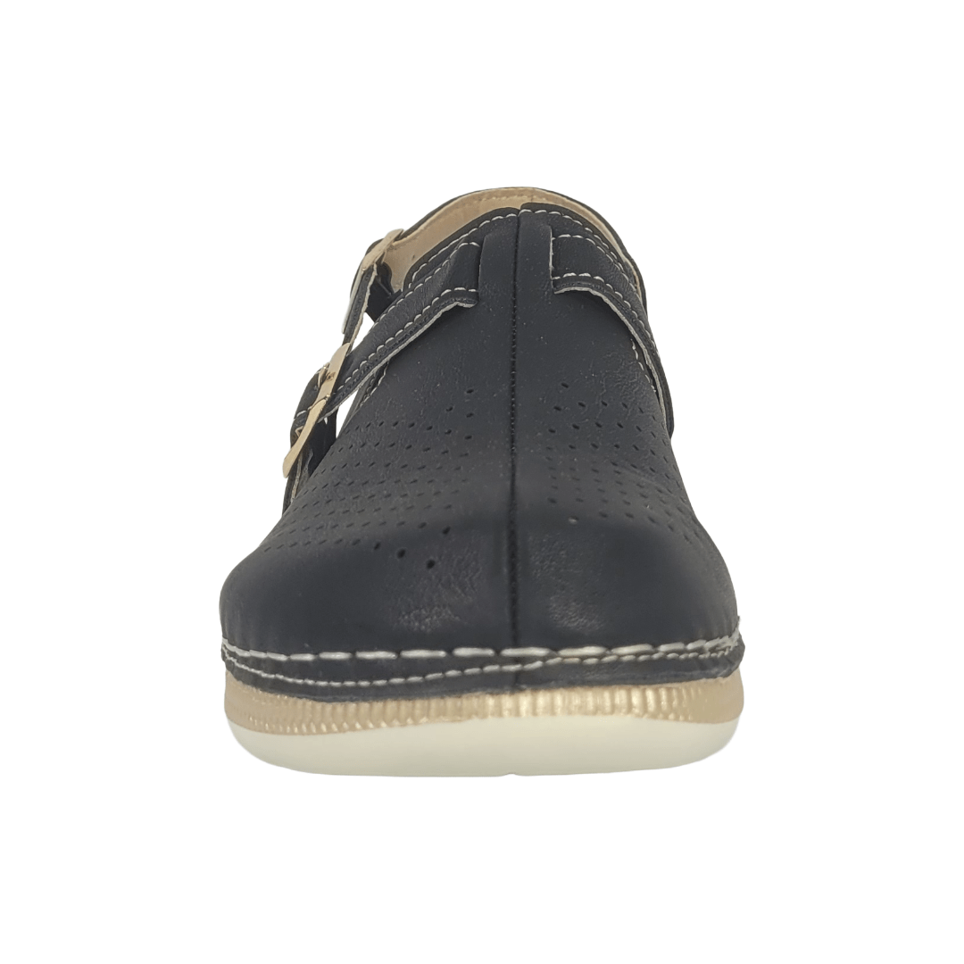 SANDALIAS BY PASS NEGRO MUJER Y0877 - 1A BY PASS 35 - CalzadosPaola
