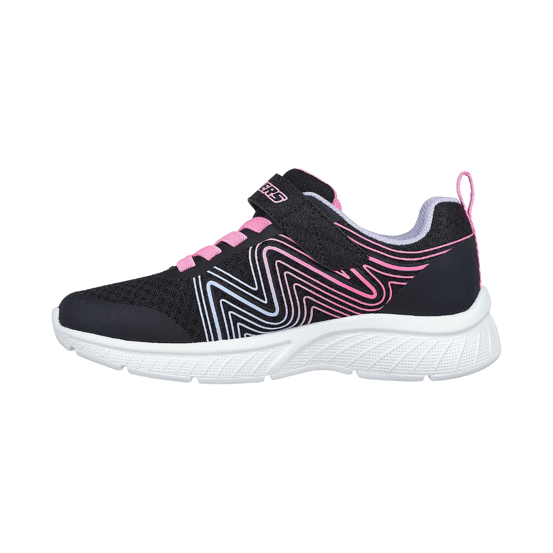 ZAPATILLAS URBANAS SKECHERS MICROSPEC PLUS SWIRL SWEET INFANTIL | 303535L - BKMT SKECHERS 26 CL / 10.5C US / 16.5 CM - CalzadosPaola