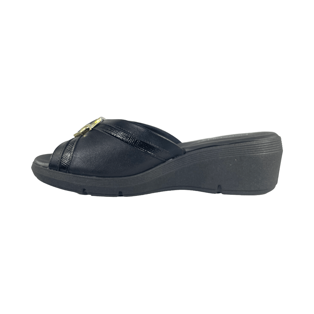 SANDALIAS PICCADILLY NEGRO CASUAL MUJER PI - 54037500000004 PICADELLY 35 - CalzadosPaola