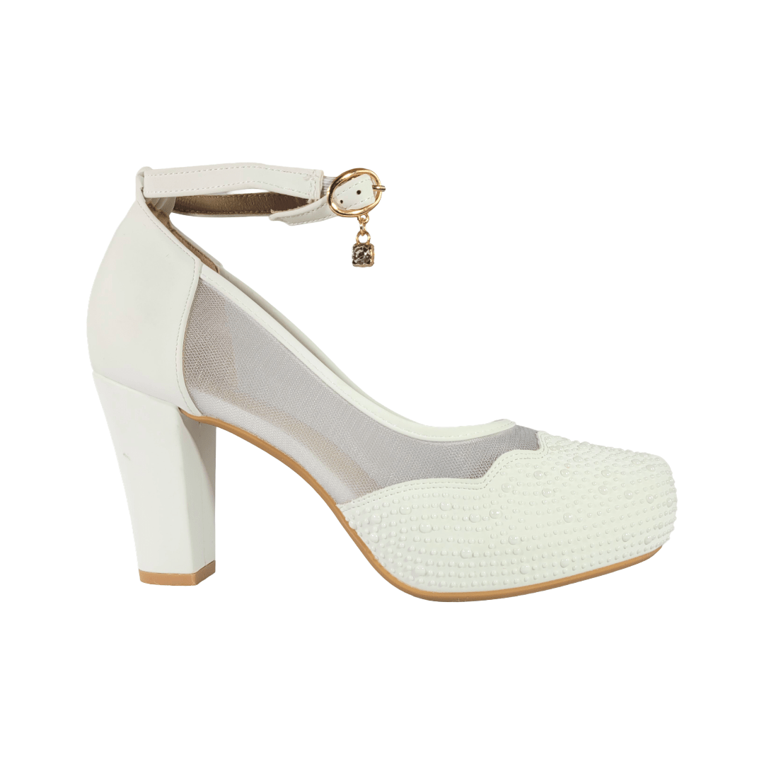 SANDALIAS DE FIESTA AGUXI BLANCO MUJER | 2104 AGUXI 36 - CalzadosPaola