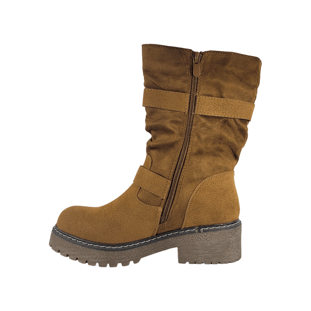 BOTINES CELINA RIGIO CAMEL MUJER | JS1806 CELINA RIGIO 35 CL / 22.5 CM - CalzadosPaola