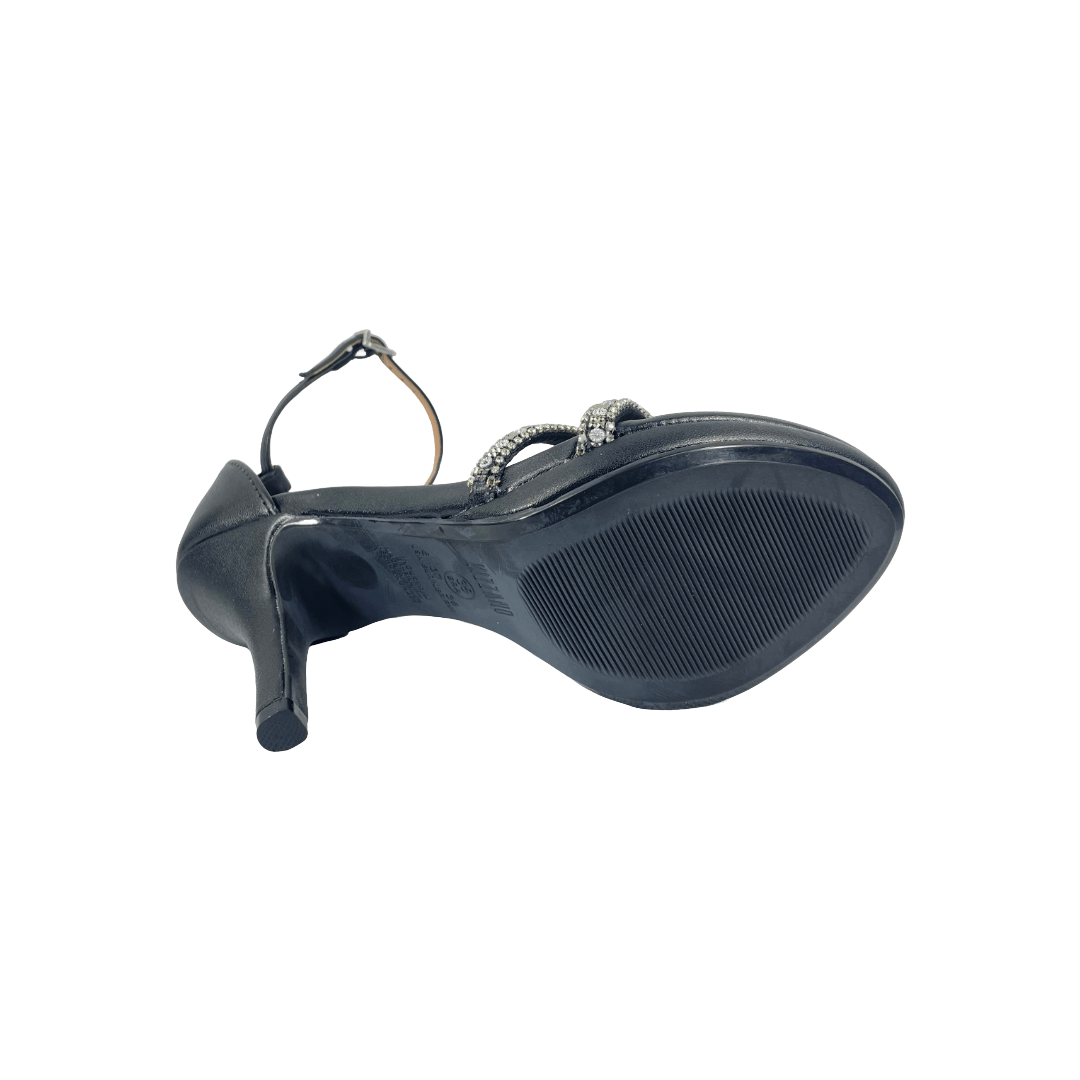 SANDALIAS DE FIESTA VIZZANO STILETTO NEGRO MUJER | 6210.1044.29059 - 100625 VIZZANO 34 - CalzadosPaola