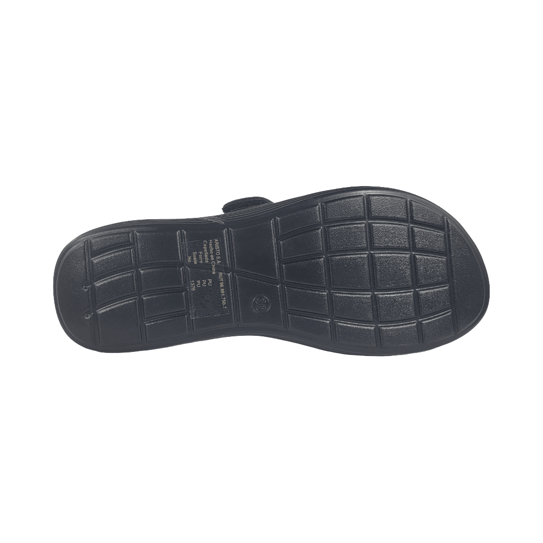 SANDALIAS PASSER NEGRO CASUAL MUJER 008 - 02 PASSER 36 - CalzadosPaola