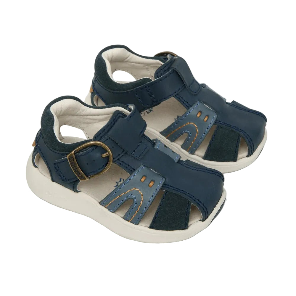 SANDALIA COLLOKY DE NIÑO FRANCISCANA AZUL 430501 COLLOKY 27 - CalzadosPaola