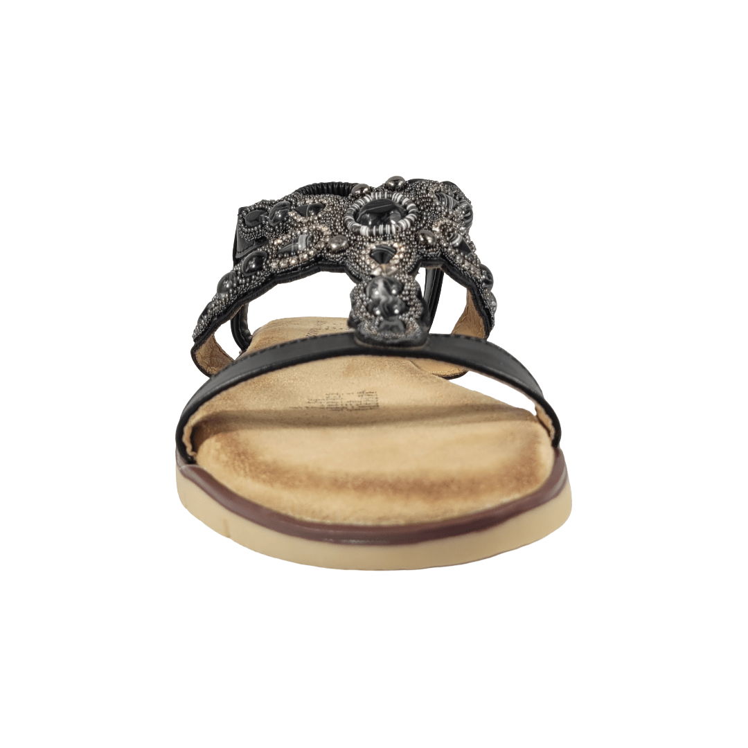 SANDALIAS BONNY FRANCO NEGRO CASUAL MUJER 384 - 0077 BONNY FRANCO 35 CL / 23.3 CM - CalzadosPaola