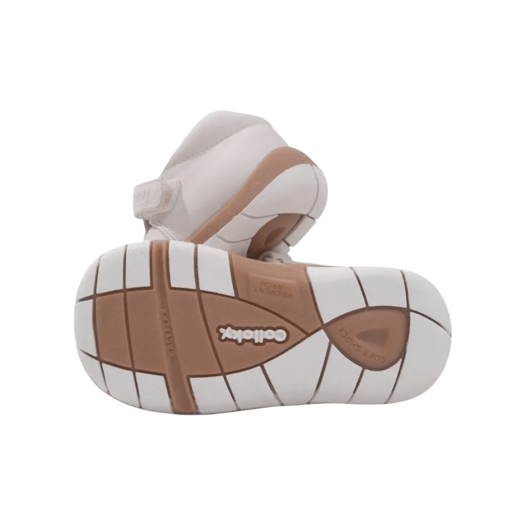 ZAPATILLAS REINA COLLOKY FLOR METALIZADA BEBÉS | 320402 COLLOKY 18 CL / 11.3 CM - CalzadosPaola