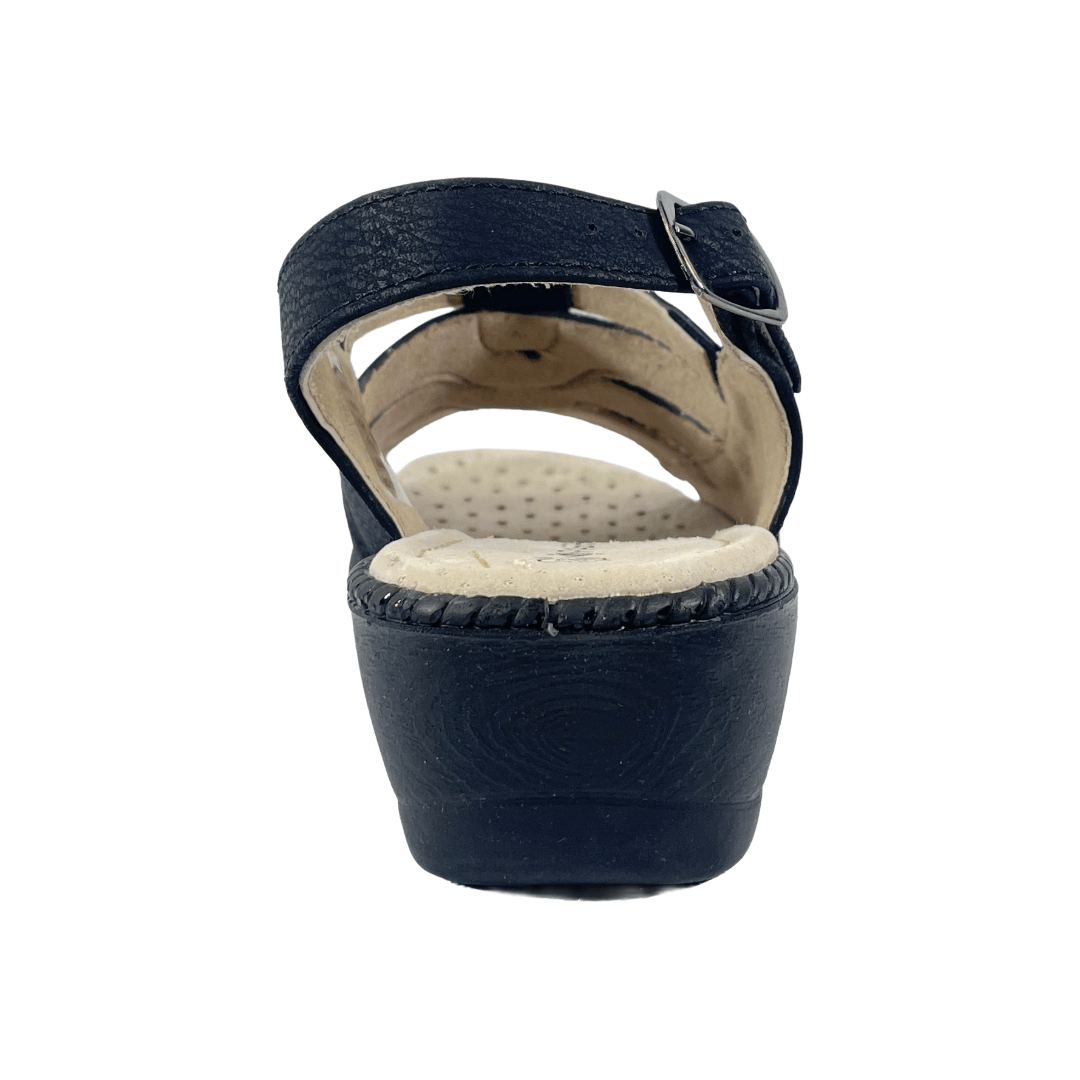 SANDALIAS PASSER NEGRO MUJER | 019 - 02 PASSER 35 - CalzadosPaola