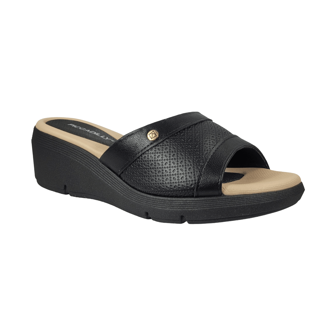 SANDALIAS PICCADILLY NEGRO CASUAL MUJER | VU5310T PICCADILLY 34 CL / 22.2 CM - CalzadosPaola