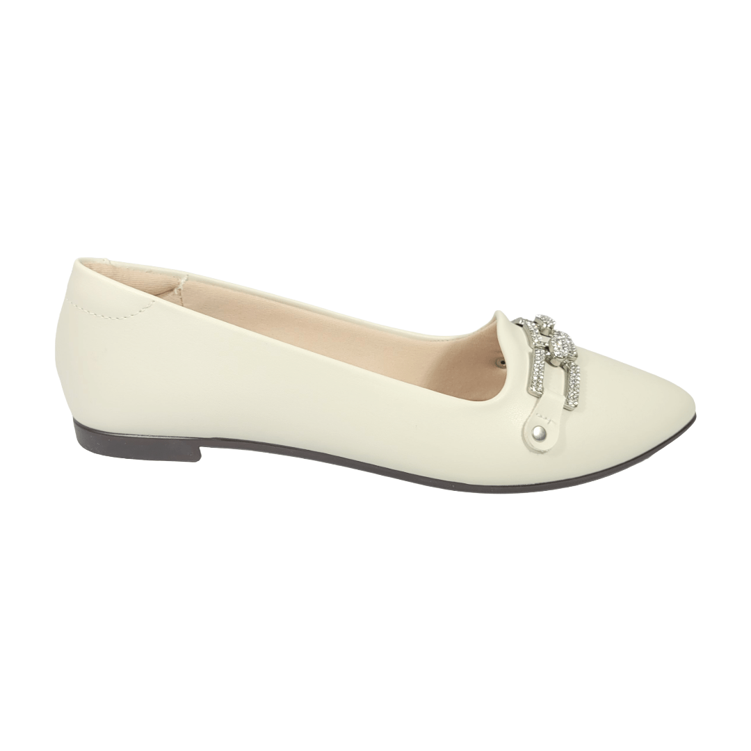 BALLERINAS MOLECA BLANCO MUJER 5635.887.7800 - 35312 MOLECA 34 - CalzadosPaola