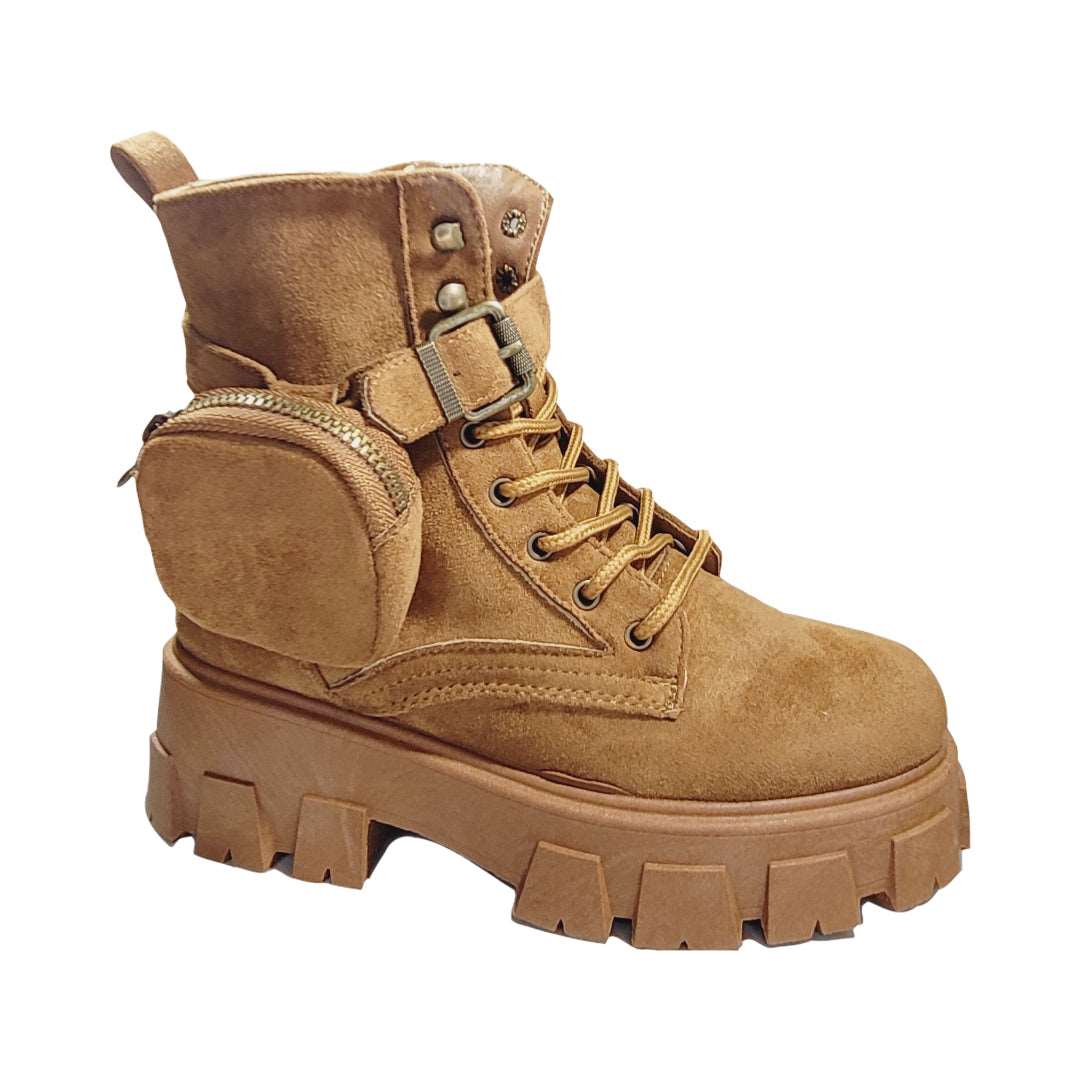 BOTIN CARAMELO BOTELI H20 BOTELI 40 - CalzadosPaola