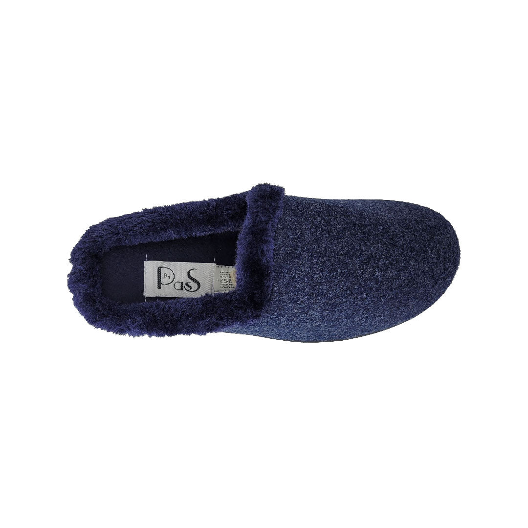 Pantuflas Bypass Navy DES201 - 7A BY PASS 44 - CalzadosPaola