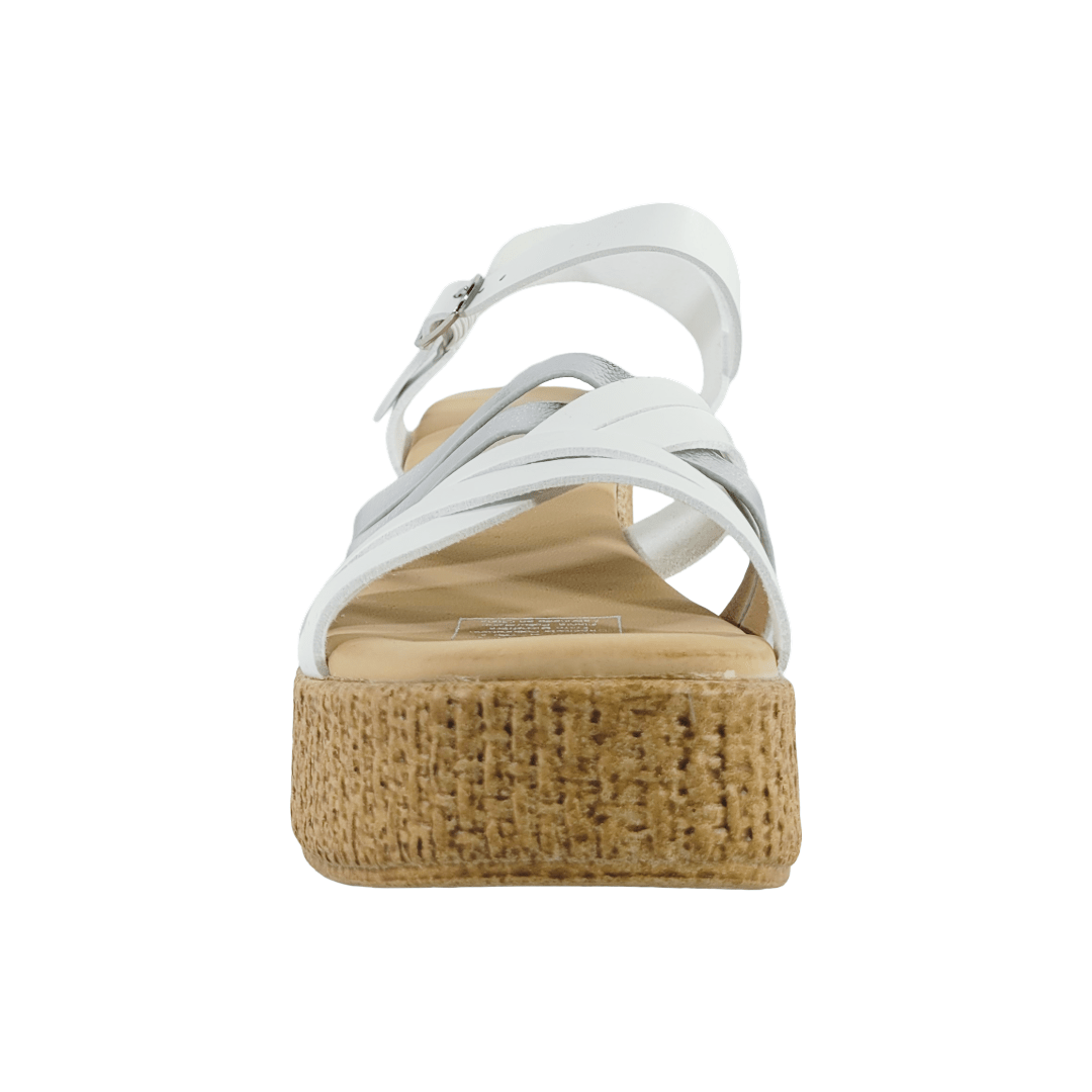 SANDALIAS BY PASS FASHION BLANCO MUJER | V25 - Y5684 - 10 BY PASS 35 CL / 24.5 CM - CalzadosPaola