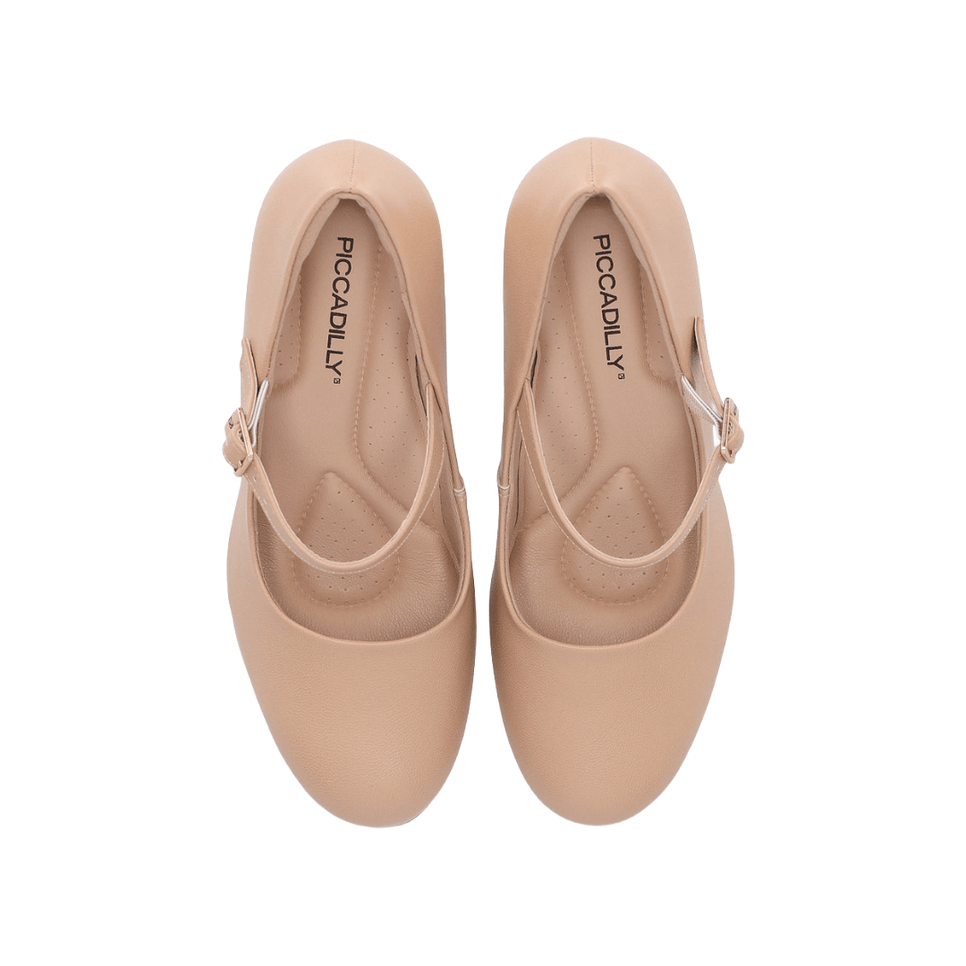 ZAPATOS CASUALES PICCADILLY MARY JANE DEISE NUDE MUJER | PI - 13021100000146 PICCADILLY 35 CL / 22.9 CM - CalzadosPaola