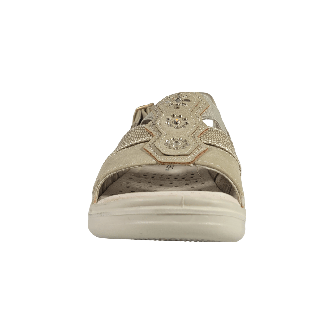 SANDALIAS PASSER BEIGE MUJER | 020 PASSER 35 CL / 23.3 CM - CalzadosPaola