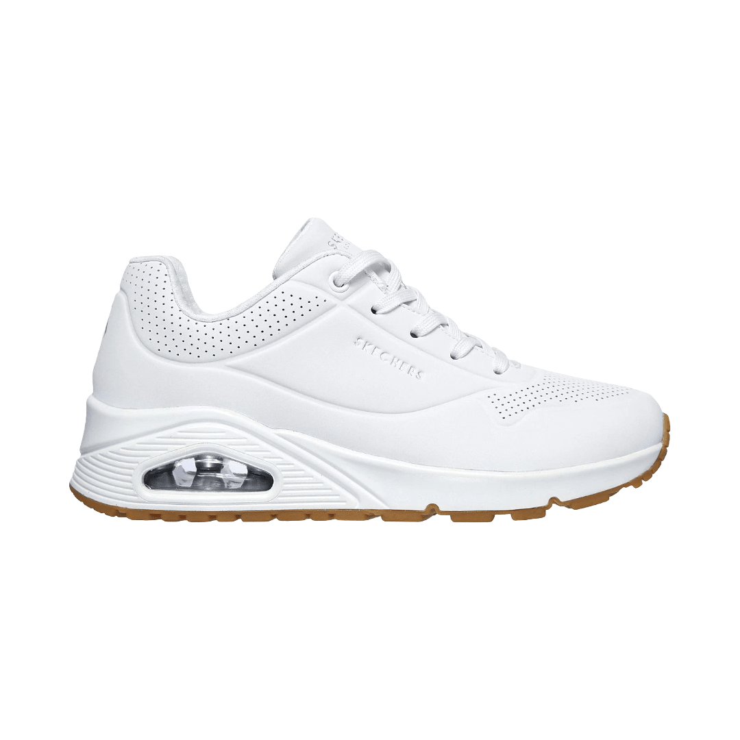 ZAPATILLAS URBANAS SKECHERS UNO STAND MUJER | 73690 - WHT SKECHERS 35 CL / 5 US / 22 CM - CalzadosPaola