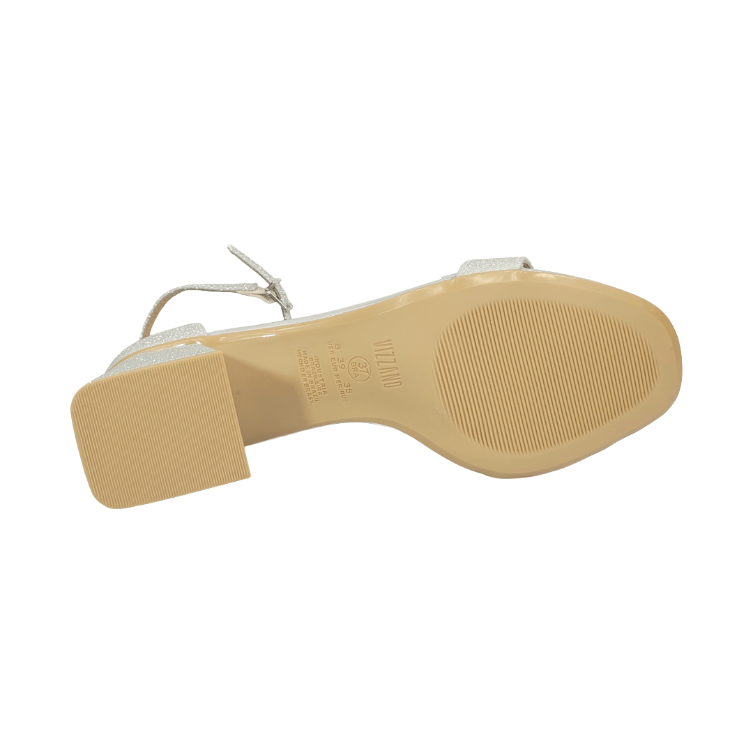 SANDALIAS DE FIESTA VIZZANO PLATEADO MUJER | 6428.104.26594 - 41 VIZZANO 34 - CalzadosPaola