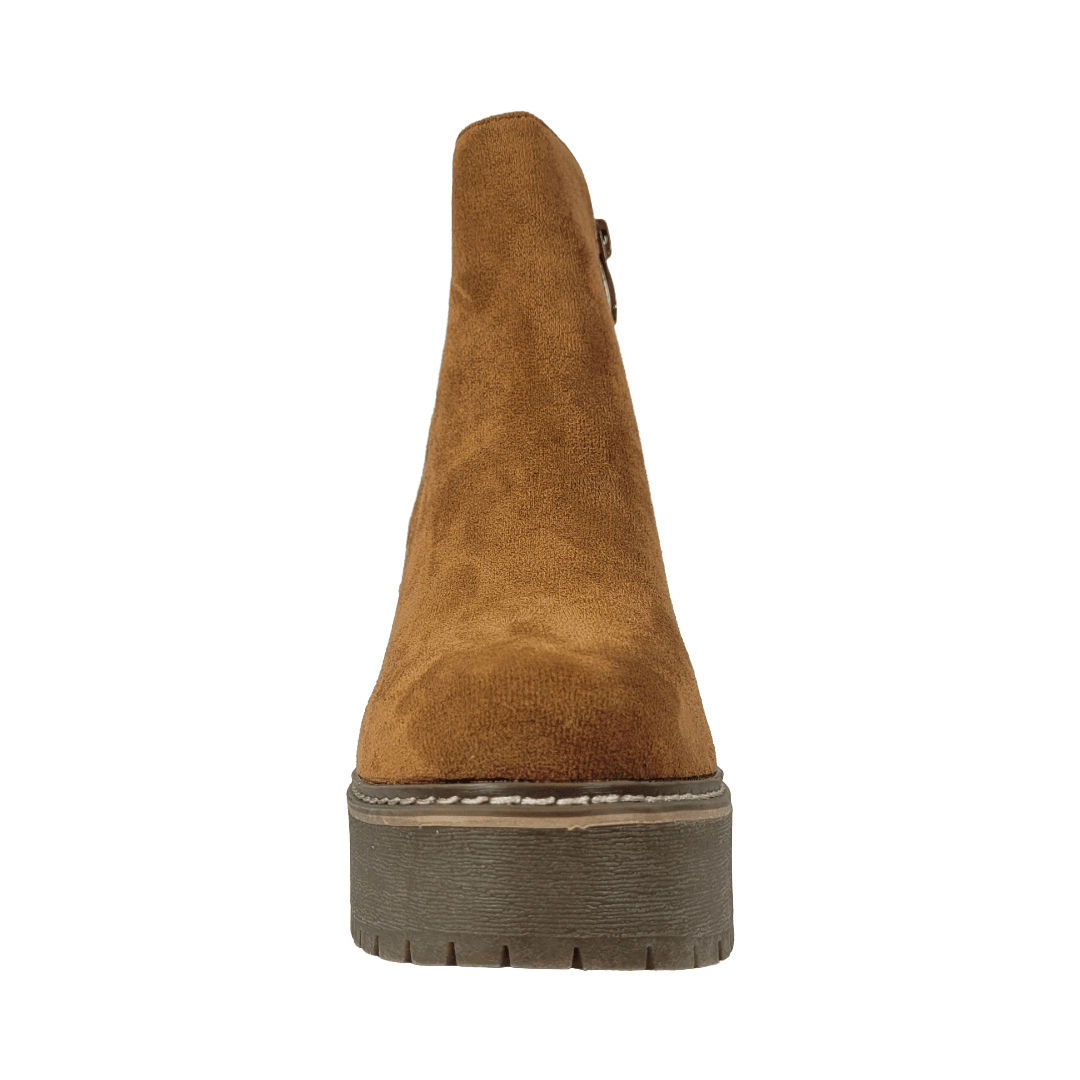 BOTINES STYLO CAMEL MUJER | ST23 - 5 STYLO 35 CL / 22.5 CM - CalzadosPaola