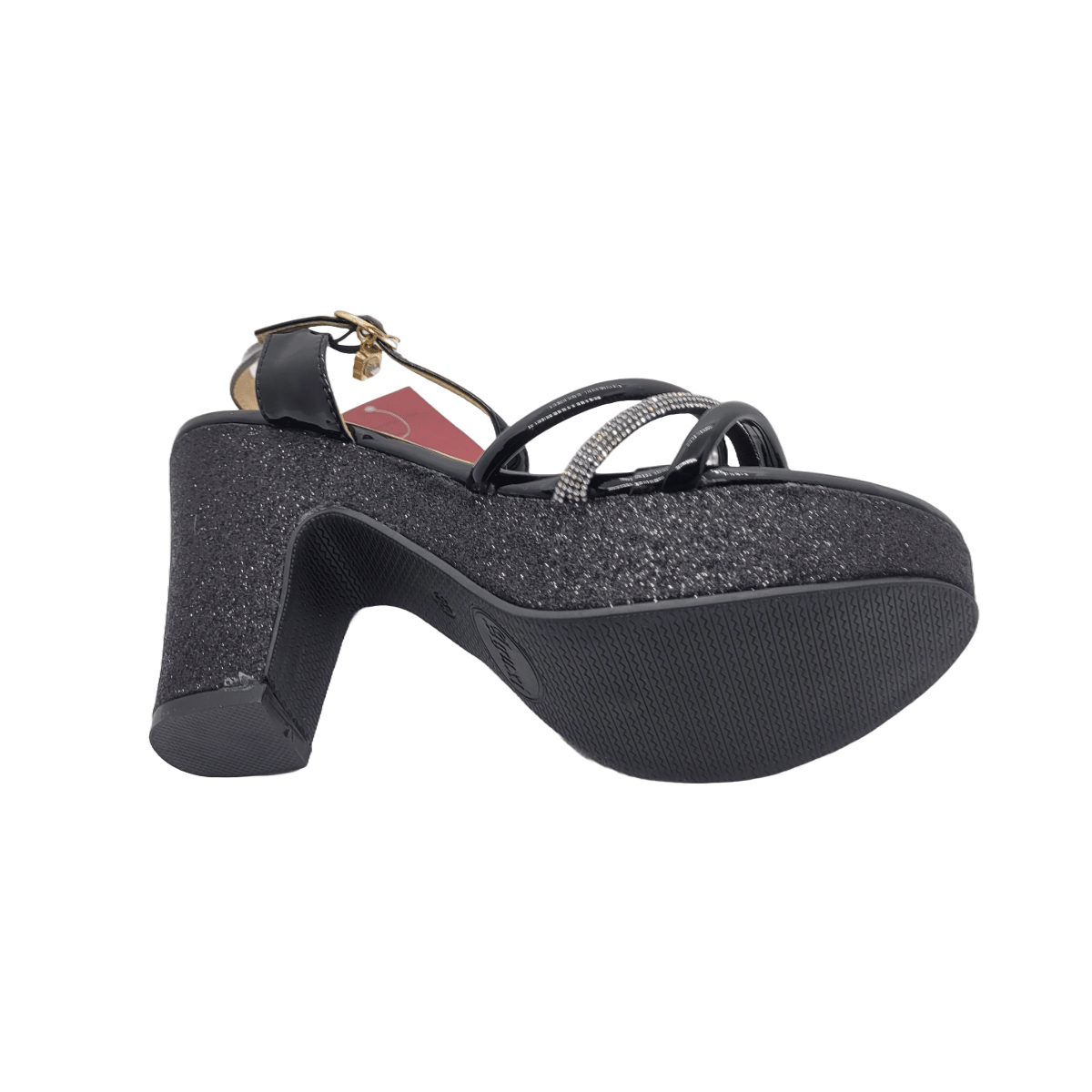 SANDALIAS DE FIESTA AGUXI BLACK 2082 AGUXI 36 - CalzadosPaola