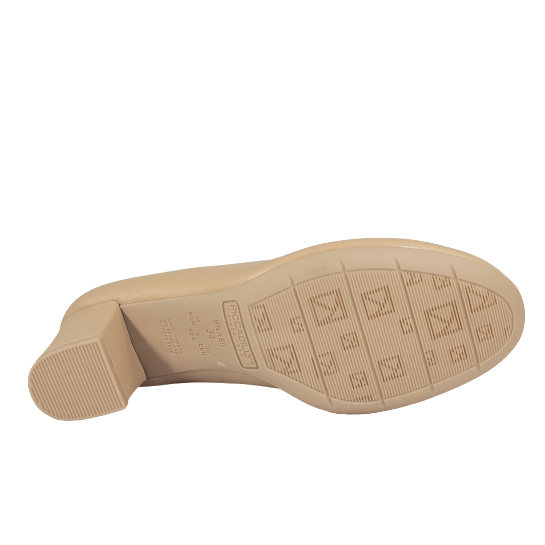ZAPATOS FORMALES PICCADILLY NUDE MUJER PI - 11007200003338 PICADELLY 35 CL / 22.9 CM - CalzadosPaola