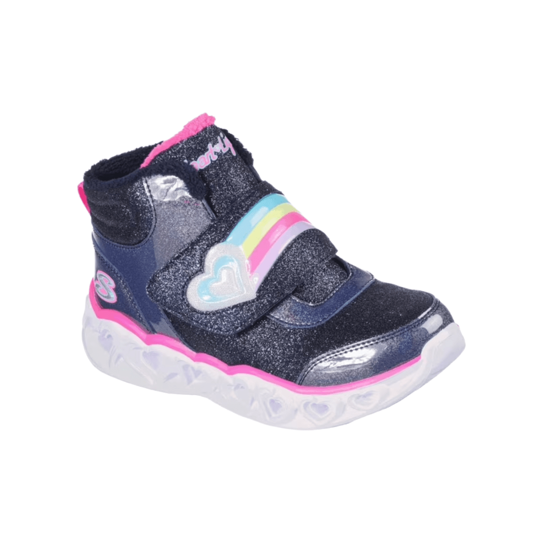 BOTINES SKECHERS UNO LITE INFANTIL 302669L - NVPK SKECHERS 26 - CalzadosPaola